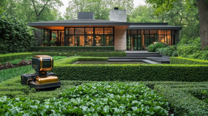 Villa with Landscaped Garden