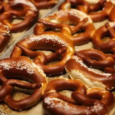 Bavarian Oven Baked Pretzels